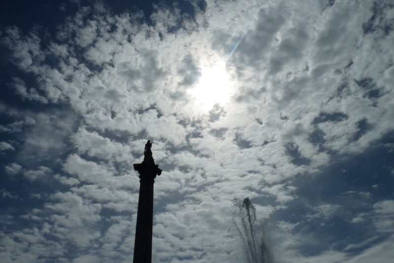 Column in Trafalgar Square